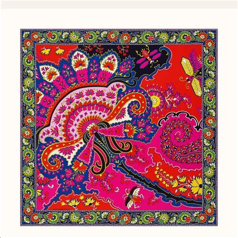 Hermes Paisley Scarf 